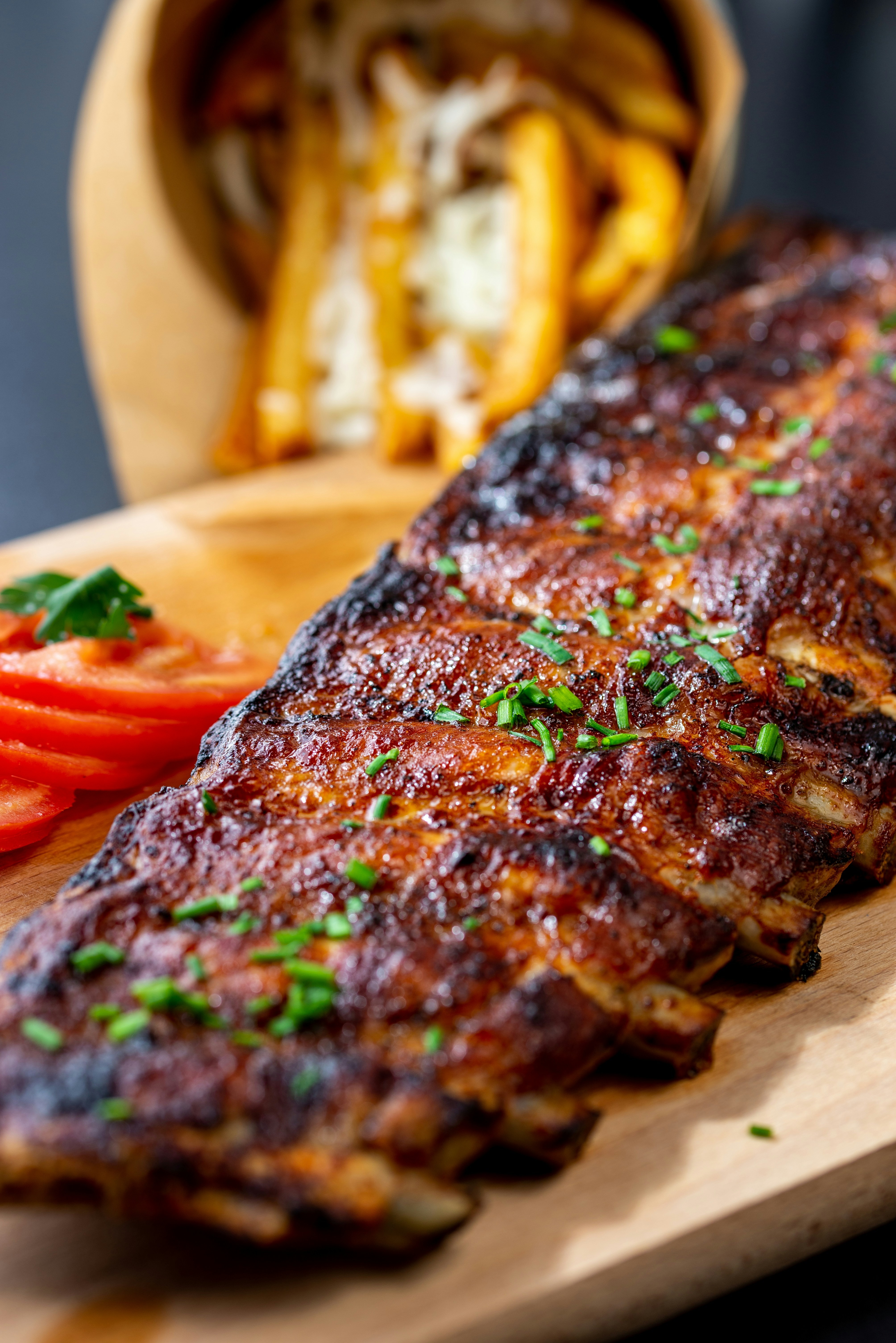 Barbecue ribs prepared by Come Eat With Me